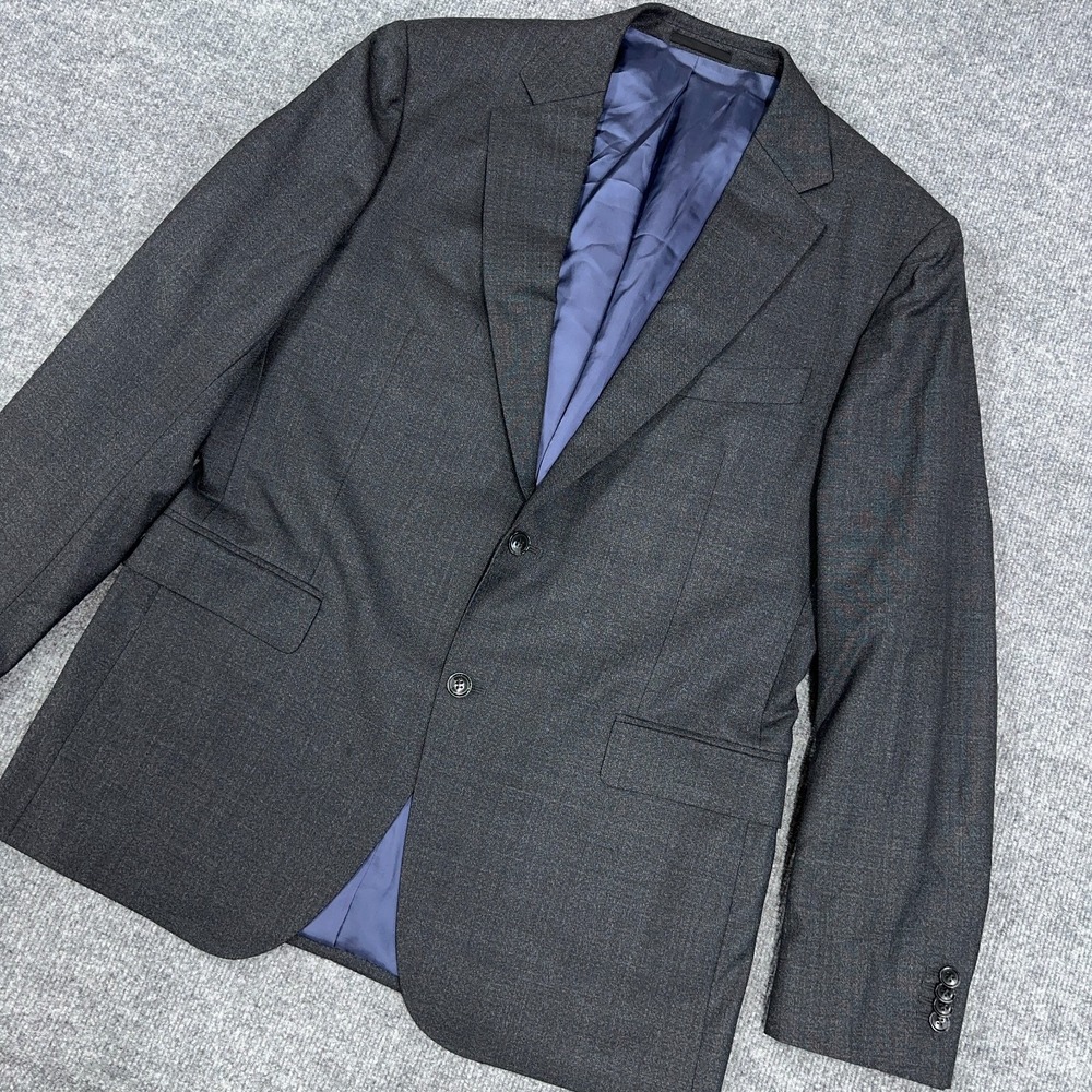 Suitsupply Blazer Jacket Mens 46L Wool Napoli Vitale Barberis Canonico Blueline